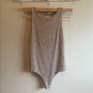 Cheetah Print Onesie Bodysuit